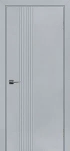 Межкомнатная дверь Смальта-Риф 202 Светло-серый RAL 7047
